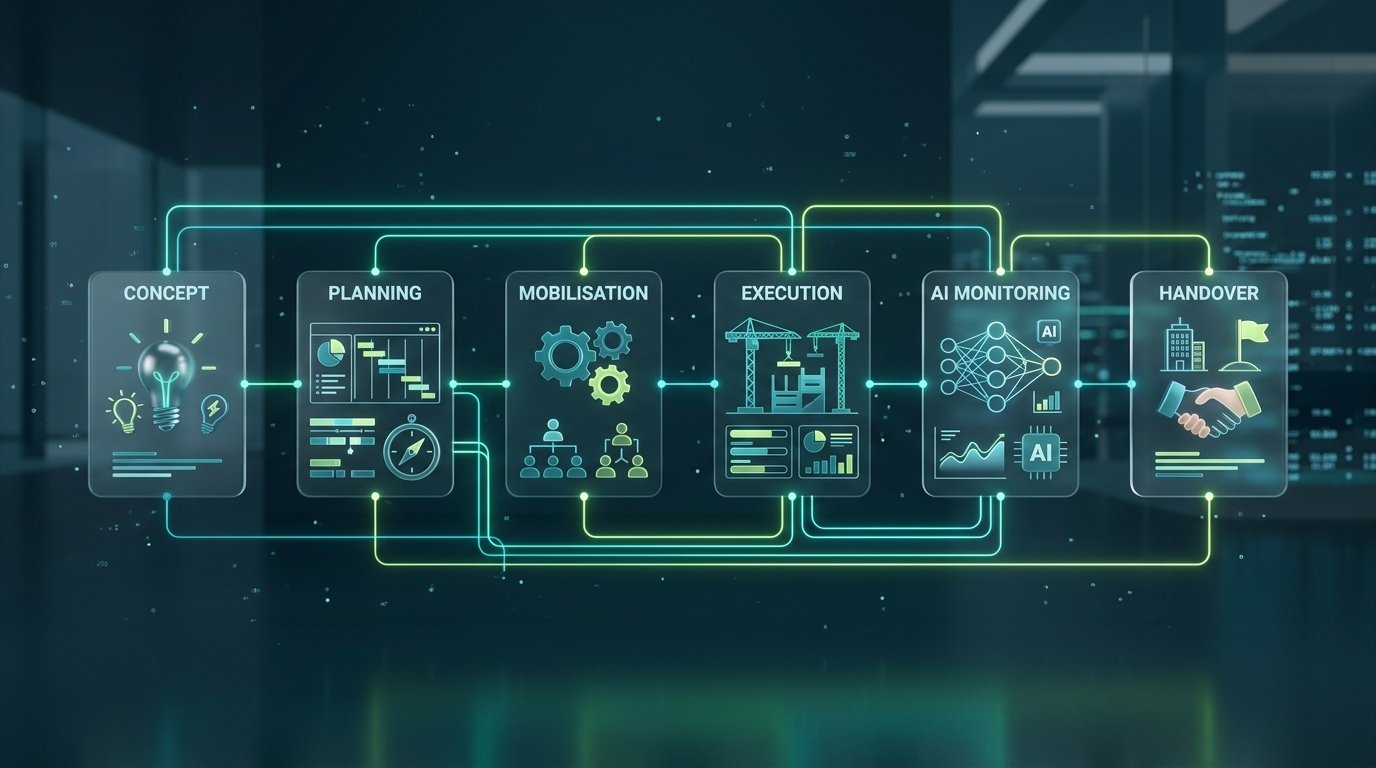 XYNiQs Full Project Lifecycle AI Workflow